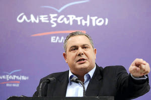 ο Πάνος Καμμένος