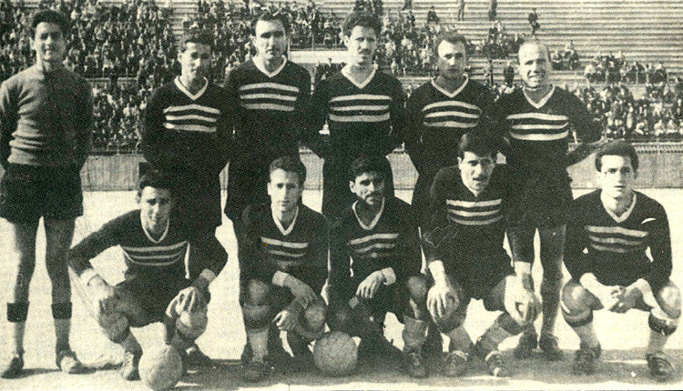 Η ομάδα του ΟΦΗ  που αγωνιζόταν  το 1960