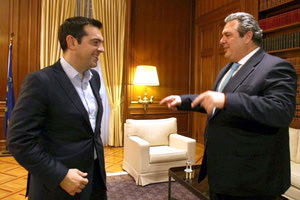 Συνάντηση Τσίπρα-Καμμένου