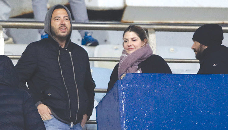 ο Άγγελος Παλυβός στις εξέδρες του Παγκρητίου