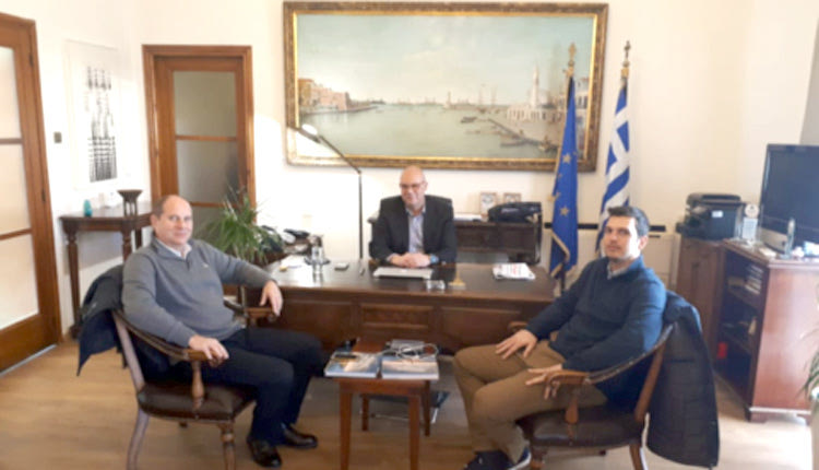 Συνάντηση Μαρκογιαννάκη με τον δήμαρχο Χανίων