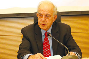 Ο δήμαρχος Ηρακλείου, κ. Β.Λαμπρινός