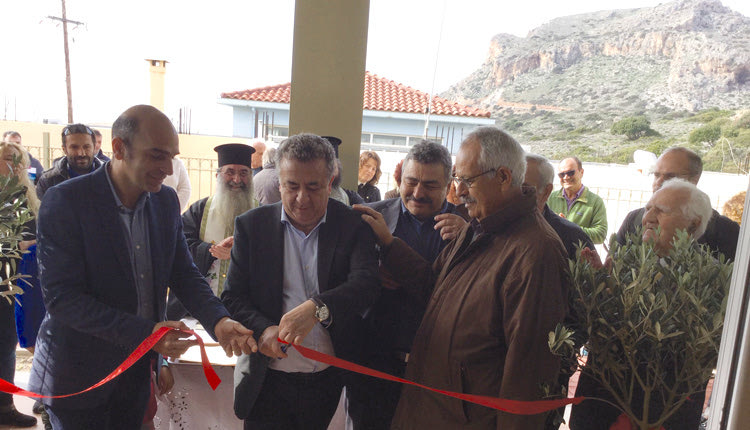  Ο περιφερειάρχης, ευρισκόμενος στην Παλαιόχωρα, εγκαινίασε νέο βρεφονηπιακό σταθμό