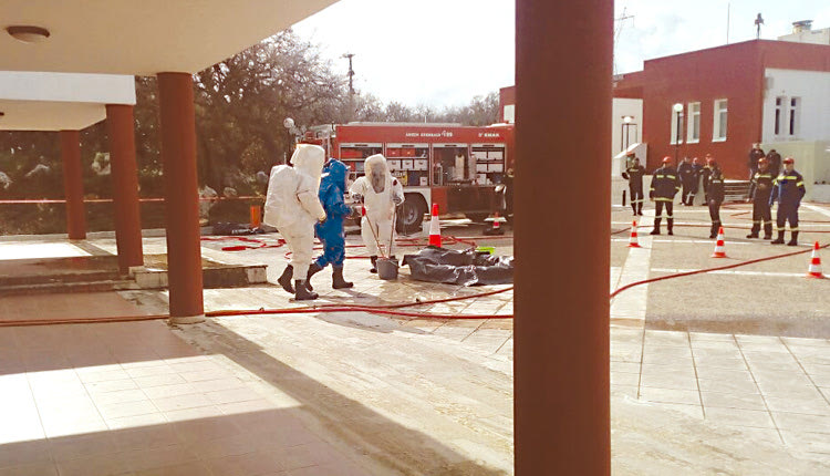 επιχείρηση απομάκρυνσης του φακέλου από την πανεπιστημιούπολη Ρεθύμνου