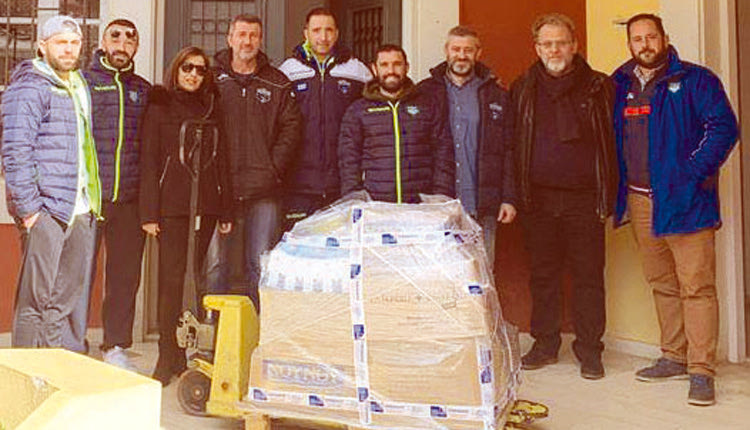 Αντιπροσωπεία της Δαμάστας και του Γιούχτα παρέδωσαν τα τρόφιμα και τα είδη στο Παιδικό Χωριό SOS Κρήτης στη Φοινικιά