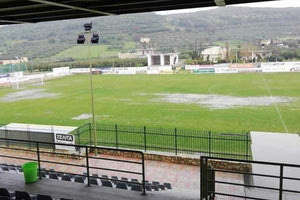 Η εικόνα του γηπέδου στις Αρχάνες