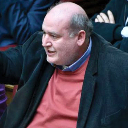 ο βουλευτής του ΣΥΡΙΖΑ Νίκος Φίλης 