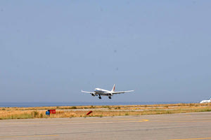 στο αεροδρόμιο Ηρακλείου "Νίκος Καζαντζάκης"