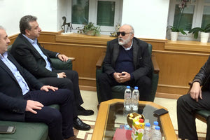Με τον περιφερειάρχη συναντήθηκε ο Παναγιώτης Κουρουμπλής