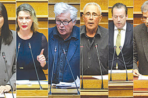 Με σίγουρους τους έξι βουλευτές που χρειάζεται για να φθάσει τους 151, ζητά σήμερα η κυβέρνηση ψήφο εμπιστοσύνης από την ελληνική Βουλή