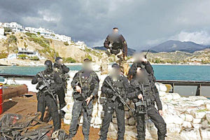 Ο εντοπισμός των  6,1 τόνων χασίς σε μορφή σοκολάτας στο ρυμουλκό “Andrea”