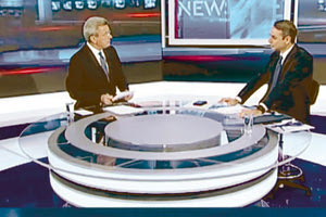 Μιλώντας στο κεντρικό δελτίο ειδήσεων του ΑΝΤ1 με τον Νίκο Χατζηνικολάου ο πρόεδρος της ΝΔ Κυριάκος Μητσοτάκης