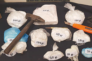 κατασχεθείσα ποσότητα κοκαΐνης