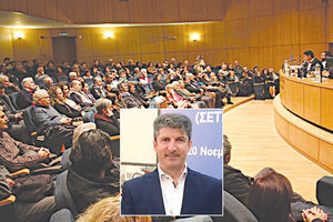 Ο Γιώργος Χριστοδουλάκης επανεξελέξη πρόεδρος της Ένωσης Επιχειρηματιών Ενοικιαζόμενων Διαμερισμάτων και Δωματίων Ν. Ηρακλείου “Η Φιλοξενία”.