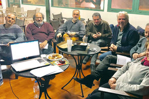 το πρώτο Διοικητικό Συμβούλιο του Συλλόγου των Φίλων του Μουσείου Φυσικής Ιστορίας Κρήτης για το 2019