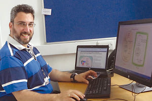 Ο ερευνητής, κ. Παναγιώτης Σαρρής