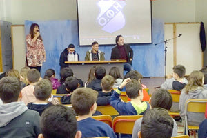 Από την επίσκεψη της αντιπροσωπείας του ΟΦΗ στο 47ο Δημοτικό Σχολείο