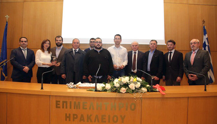 Στην πίτα του Επιμελητηρίου Ηρακλείο