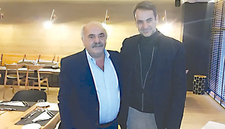 Από τη χθεσινή συνάντηση Μητσοτάκη-Στρατάκη