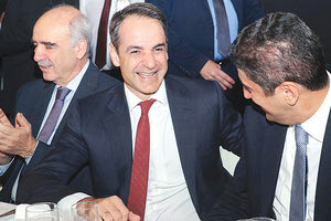 H ομιλία του Κυριάκου Μητσοτάκη στην κοπή της πίτας της ΝΟΔΕ Ηρακλείου