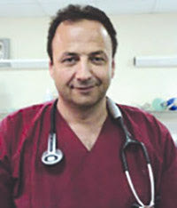 ο Κώστας Χαχλιούτης, τοπικός συντονιστής μεταμοσχεύσεων του Βενιζελείου