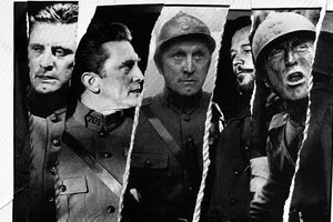 Μια ταινία, που εκτυλίσσεται στο Δυτικό Μέτωπο, του ευρηματικού σκηνοθέτη Stanley Kubrick “Σταυροί στο Μέτωπο” (Paths of Glory, 1957)