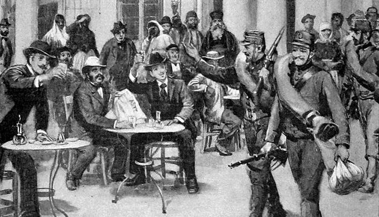 Έλληνες στρατιώτες στην Αθήνα που ετοιμάζονται να κατέβουν στην Κρήτη