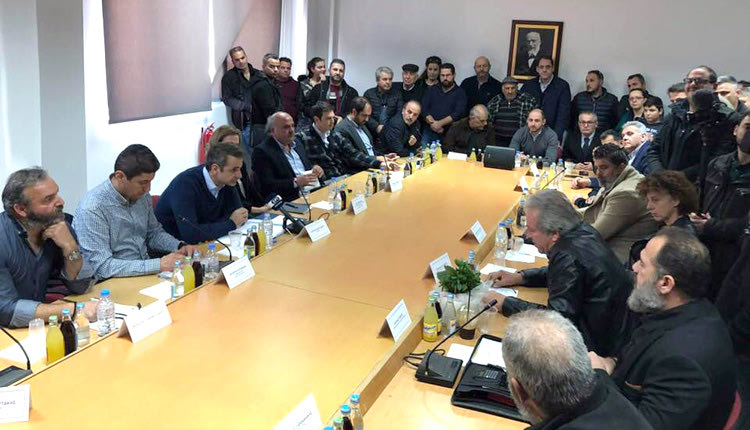 Ολα τα καυτά ζητήματα του πρωτογενούς τομέα τέθηκαν επί τάπητος στη σύσκεψη που πραγματοποιήθηκε στο Τυμπάκι