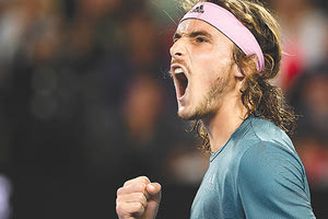 ΜΥΘΙΚΗ ΝΙΚΗ ΣΤΕΦΑΝΟY ΤΣΙΤΣΙΠΑ ΕΠΙ ΤΟΥ ΦΕΝΤΕΡΕΡ