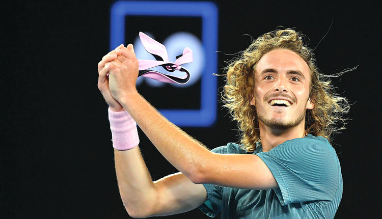 Ο Στέφανος Τσιτσιπάς 