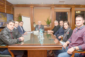 Οι συνδικαλιστές τους Ηρακλείου τα είπαν με τον αρχηγό της ΕΛ.ΑΣ.