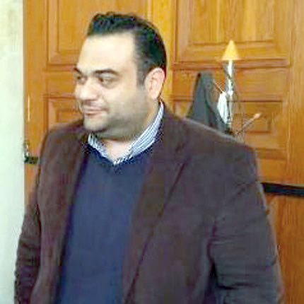 Με τον δήμαρχο Ηρακλείου Βασίλη Λαμπρινό ο πρώην υποψήφιος βουλευτής και περιφερειακός σύμβουλος με τη ΝΔ Γιάννης Δεικτάκης