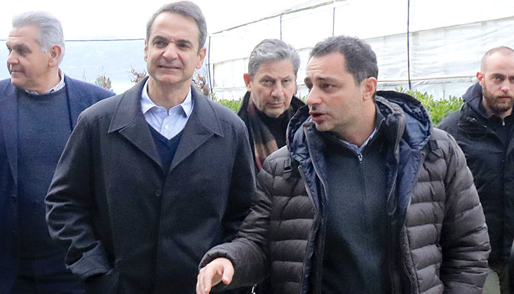 ο Μάξιμος Σενετάκης και ο Μητσοτάκης