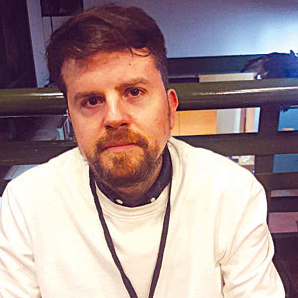 Ο Δημήτρης Καλαβρός-Γουσίου 