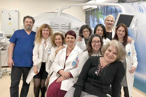 Η ομάδα του Τμήματος Πυρηνικής Ιατρικής στο ΠΑΓΝΗ