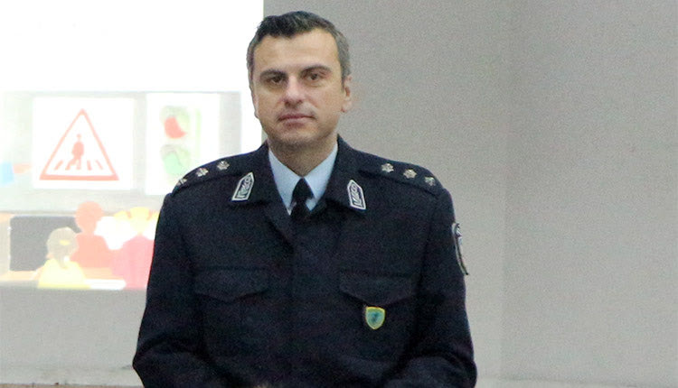 Ο υποδιοικητής της Τροχαίας Ηρακλείου, Στέλιος Καρακούδης