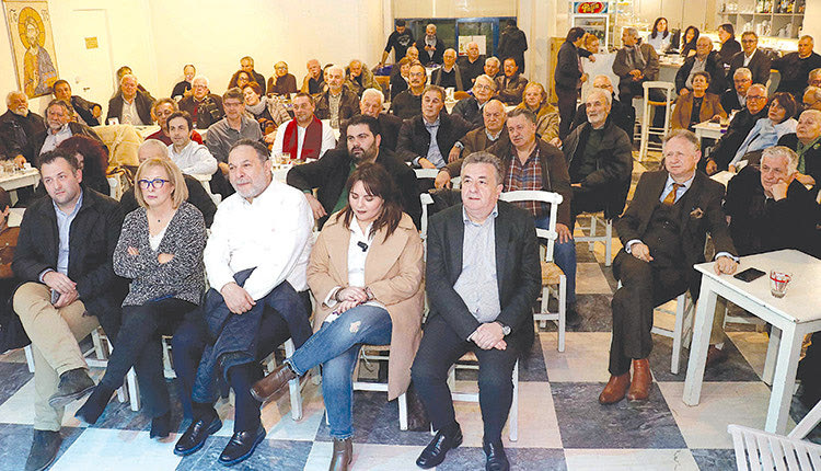 Από την παρουσίαση του βιβλίου του Νίκου Παπανδρέου