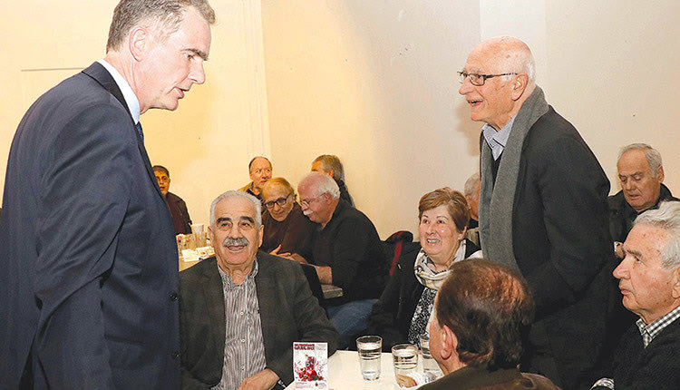 Από την παρουσίαση του βιβλίου του Νίκου Παπανδρέου