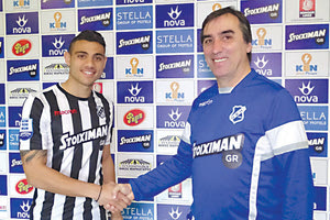 Ο Γιακουμάκης με τον Γιάννη Σαμαρά