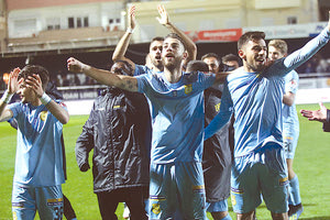 Εργοτέλης μετά την πρόκριση επί του ΟΦΗ