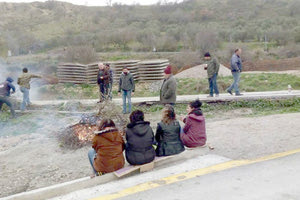 Οργή για το κλείσιμο της νέας παράκαμψης Πανασού