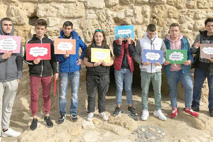 Τα κρυμμένα μυστικά του Ηρακλείου ανακάλυψαν οι μαθητές της Α’ τάξης του 6ου ΕΠΑΛ που συμμετείχαν σε πρόγραμμα του Κέντρου Περιβαλλοντικής Εκπαίδευσης Αρχανών.