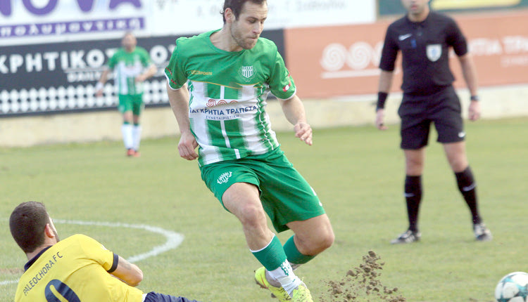 Ο Σταθόγλου σε φάση από το χθεσινό ματς 