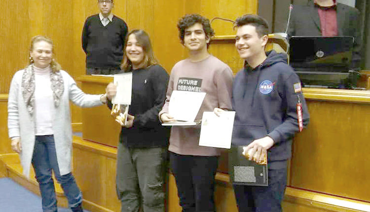 Τη δεύτερη θέση κατέκτησαν οι μαθητές του Πειραματικού Λυκείου Ηρακλείου