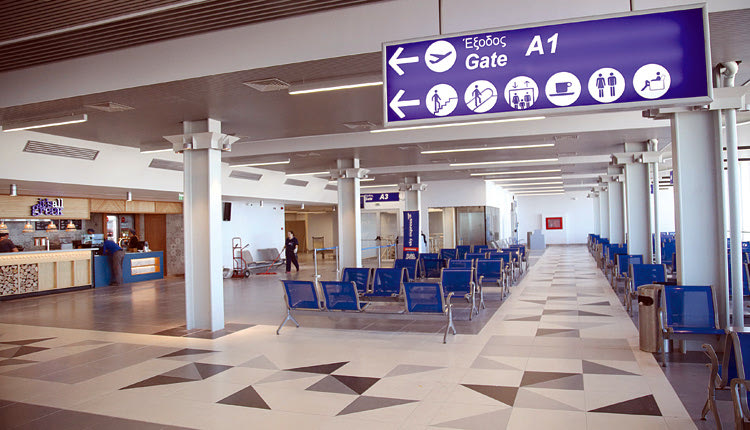Στους χώρους του αεροδρομίου