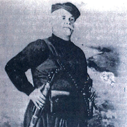 Ο αρχηγός Εθν. Αντίστασης Αντώνης Γρηγοράκης, ή Σατανάς