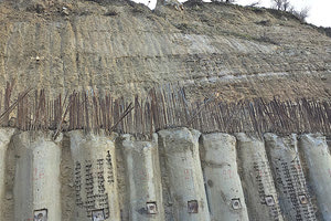 εργα στο δρόμος της Μεσσαράς