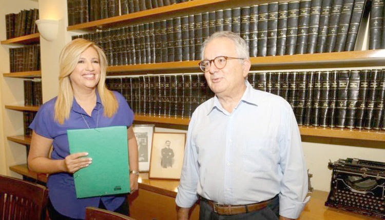 Φώφη Γεννηματά και Νίκος Αλιβιζάτος