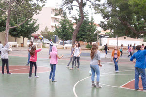 Μαθητές στην αυτή σχολείου