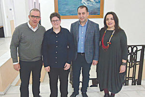 η νέα βραβευμένη συνθέτρια και πιανίστρια Λίνα Ζάχαρη στην Περιφέρεια Κρήτης